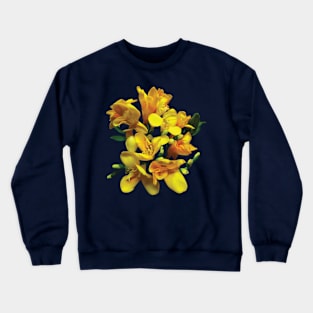 Snapdragons - Yellow Snapdragons Crewneck Sweatshirt